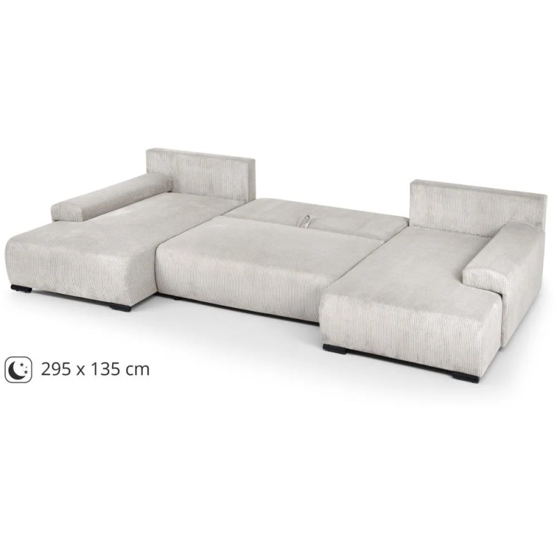 Narożnik z funkcją spania BENNY U BeautySofa24.pl