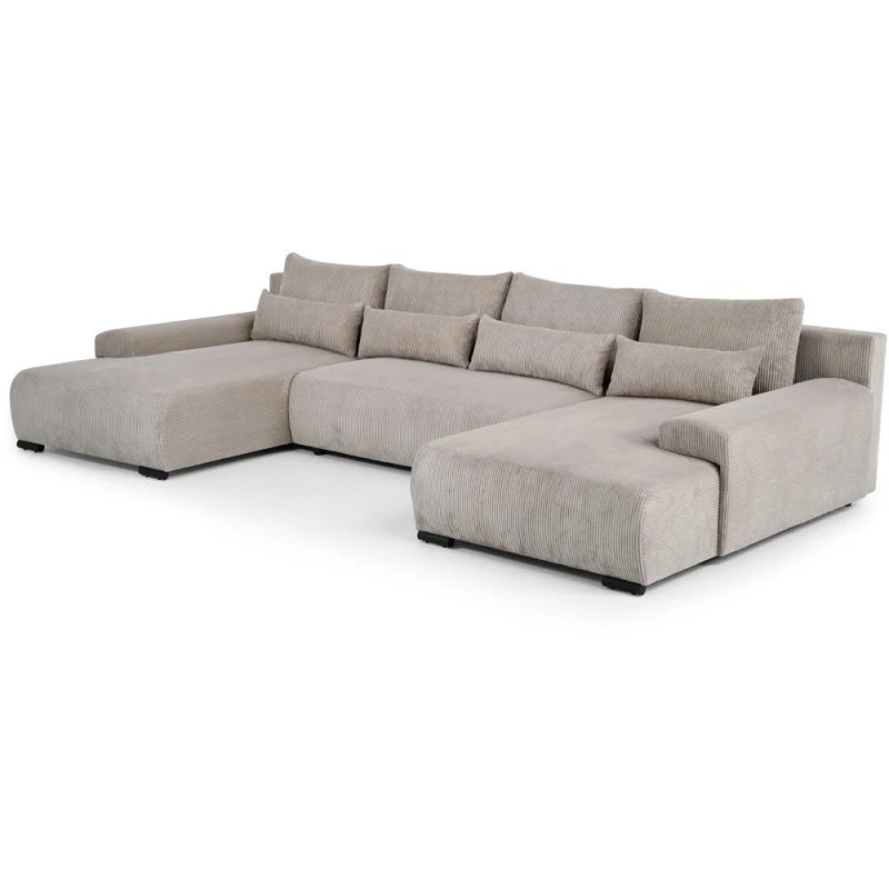 Narożnik z funkcją spania BENNY U | BeautySofa24.pl