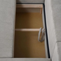 Narożnik z funkcją spania BENNY U | BeautySofa24.pl