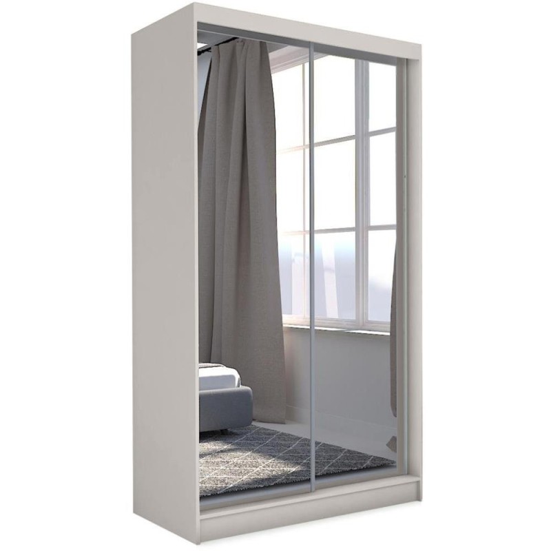 Szafa przesuwna z lustrem i szufladami Debra II | Beautysofa24.pl