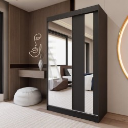 Szafa przesuwna z lustrem i szufladami GAJA II | Beautysofa24.pl