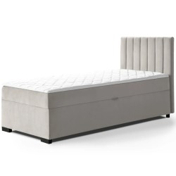 Łóżko pojedyncze z pojemnikiem ERIC | Beautysofa24.pl