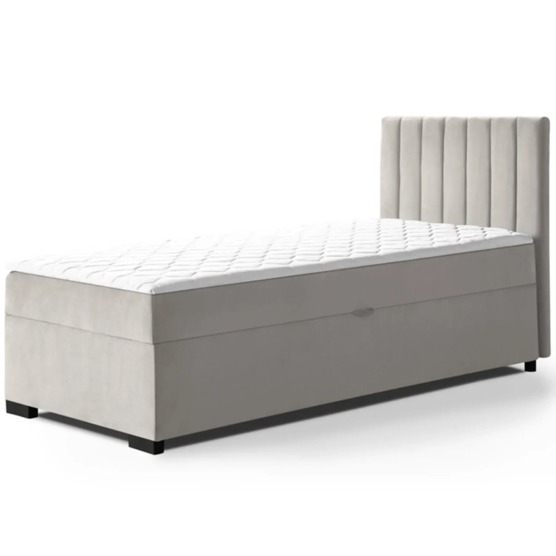 Łóżko pojedyncze z pojemnikiem ERIC | Beautysofa24.pl