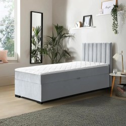 Łóżko pojedyncze z pojemnikiem ERIC | Beautysofa24.pl