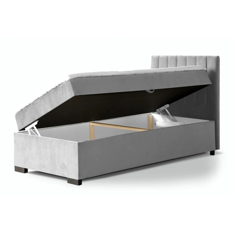 Łóżko pojedyncze z pojemnikiem ERIC | Beautysofa24.pl