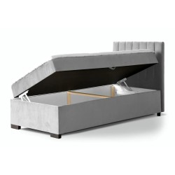 Łóżko pojedyncze z pojemnikiem ERIC | Beautysofa24.pl