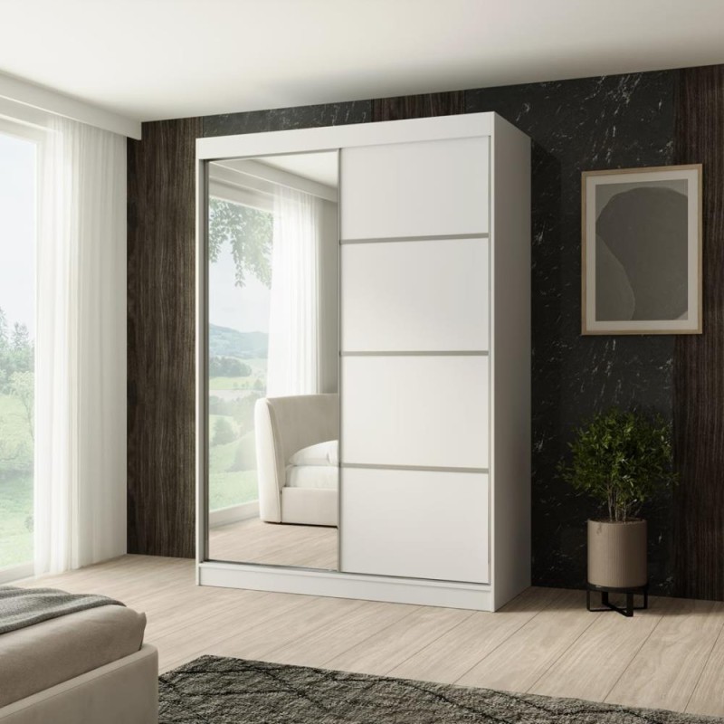 Szafa przesuwna z lustrem PACO | BeautySofa24.pl