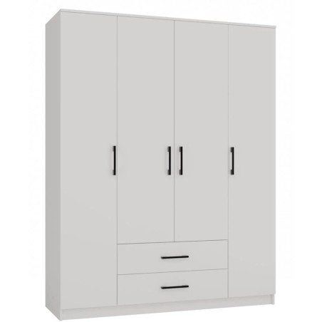 Szafa czterodrzwiowa z szufladami FELIX | BeautySofa24.pl