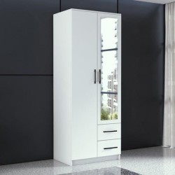 Szafa z lustrem i szufladami ROMA | BeautySofa24.pl