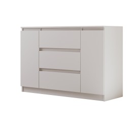 Komoda dwudrzwiowa z trzema szufladami LEMON | Beautysofa24.pl