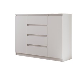 Komoda dwudrzwiowa z czterema szufladami LEMON | Beautysofa24.pl