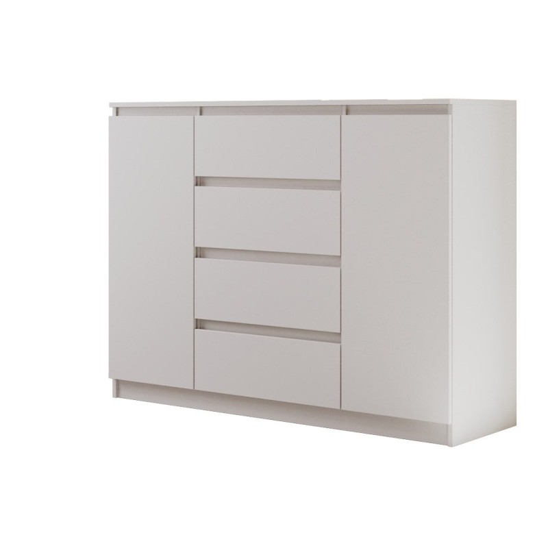 Komoda dwudrzwiowa z czterema szufladami LEMON | Beautysofa24.pl