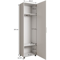 Garderoba do przedpokoju LIVIA | BeautySofa24.pl