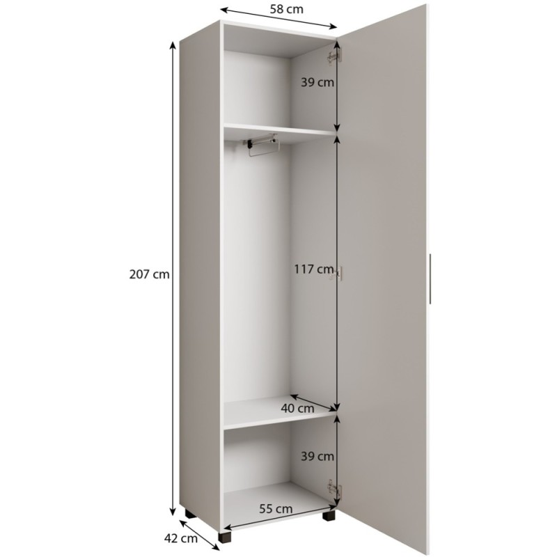 Garderoba do przedpokoju LIVIA | BeautySofa24.pl