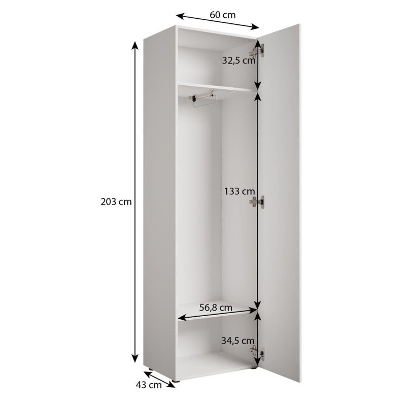 Garderoba do przepokoju MARGARET IV | BeautySofa24.pl