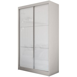 Szafa przesuwna z lustrem i szufladami Viva II | Beautysofa24.pl