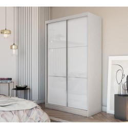 Szafa przesuwna z lustrem i szufladami Viva II | Beautysofa24.pl