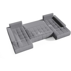 Narożnik do salonu DRACO U | BeautySofa24.pl