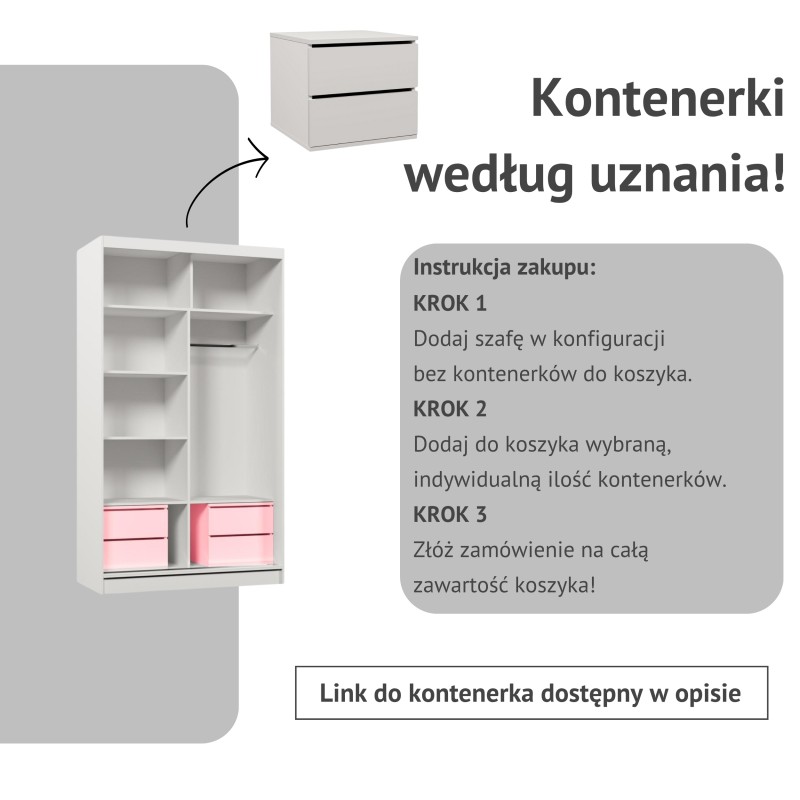 Szafa z drzwiami przesuwnymi GAJA | BeautySofa24.pl