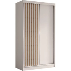 Szafa z drzwiami przesuwnymi z lamelami HELIOS | BeautySofa24.pl