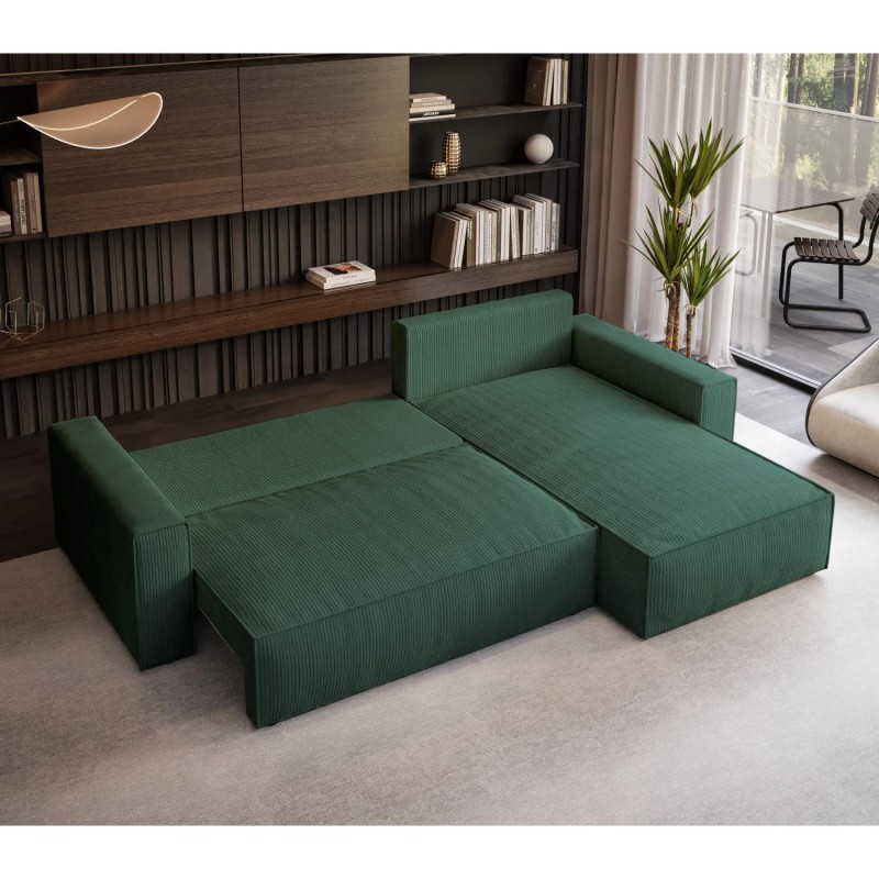 Narożnik z funkcją spania PARYS L