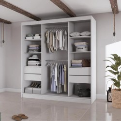 Szafa przesuwna z lustrem RAMOS II 200 cm