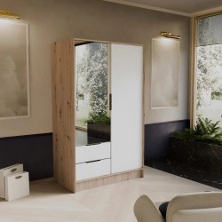 Szafa z drzwiami skrzydłowymi NIKO