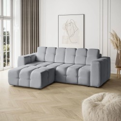 Zestaw wypoczynkowy BONA Sofa + Fotel + Pufa