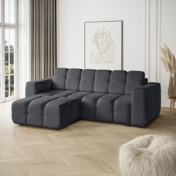 Zestaw wypoczynkowy BONA Sofa + Fotel + Pufa