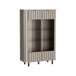 Nowoczesna witryna z przeszkleniem do salonu NEVADA