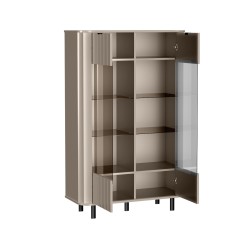 Nowoczesna witryna z przeszkleniem do salonu NEVADA