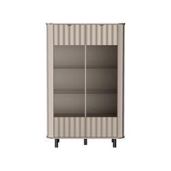 Nowoczesna witryna z przeszkleniem do salonu NEVADA