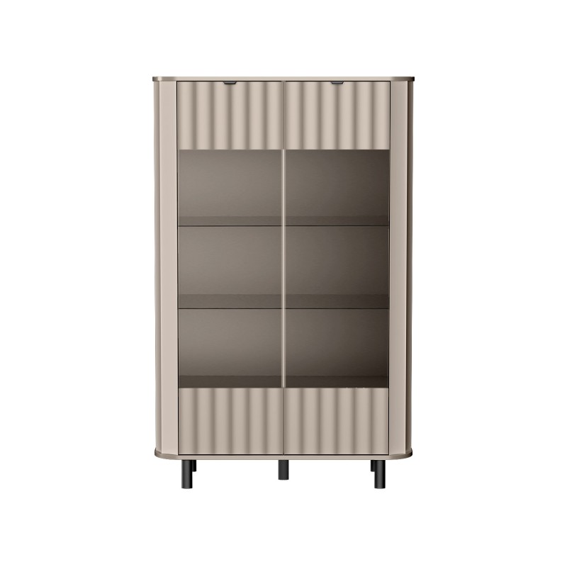 Nowoczesna witryna z przeszkleniem do salonu NEVADA