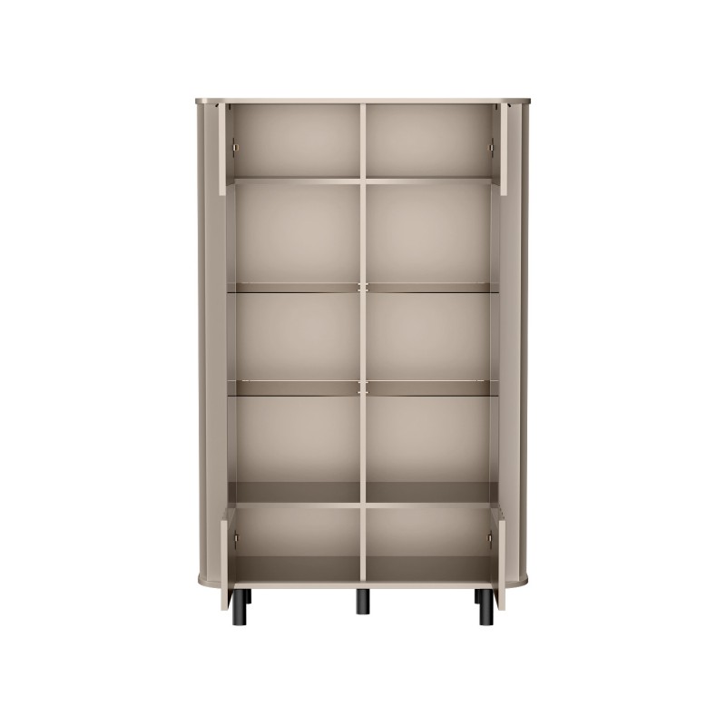 Nowoczesna witryna z przeszkleniem do salonu NEVADA