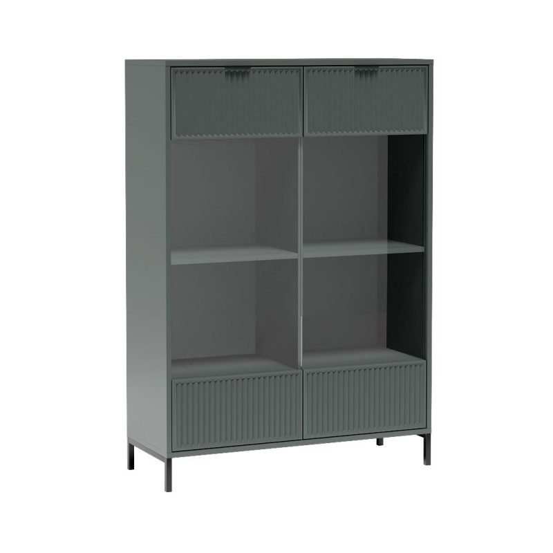 witryna z podświetleniem led