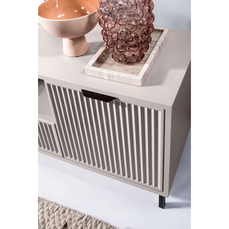 modny stolik pod telewizor z szufladami