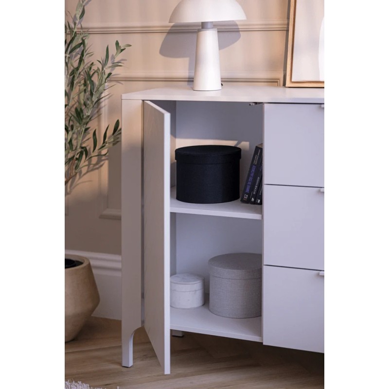 Komoda LUME – nowoczesna komoda z szufladami i szafkami | Kolekcja Lume