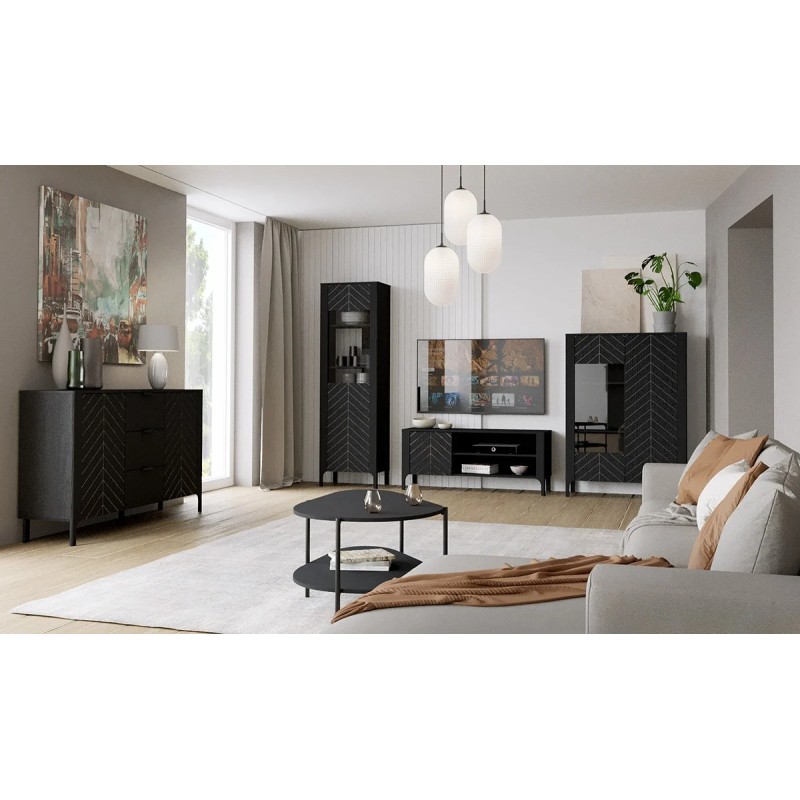 Wąska szafa LUME 90 cm – nowoczesna, funkcjonalna i stylowa