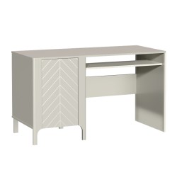 Nowoczesne biurko z ozdobnym frontem LUME – nowoczesne i funkcjonalne