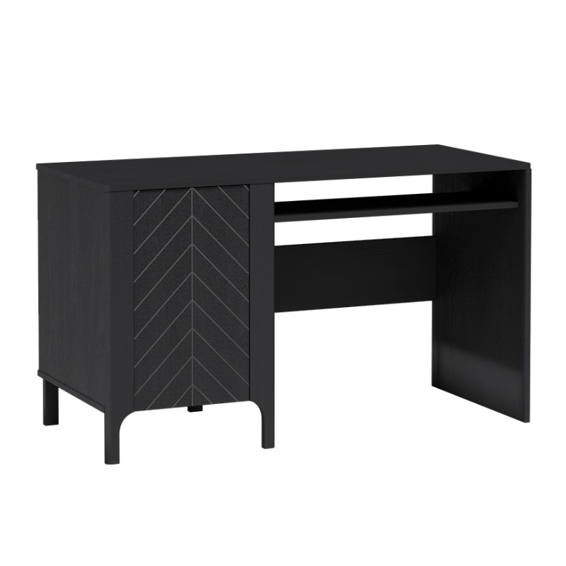 Nowoczesne biurko z ozdobnym frontem LUME – nowoczesne i funkcjonalne