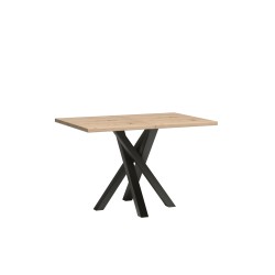 Nowoczesny stół rozkładany CAYA 120–160 cm – loftowy styl i funkcjonalność