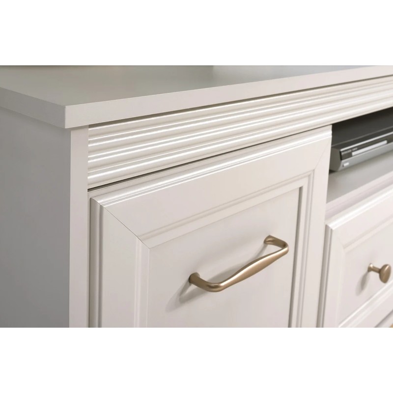 Komoda Charlott 135 cm – 6 szuflad, klasyczny styl