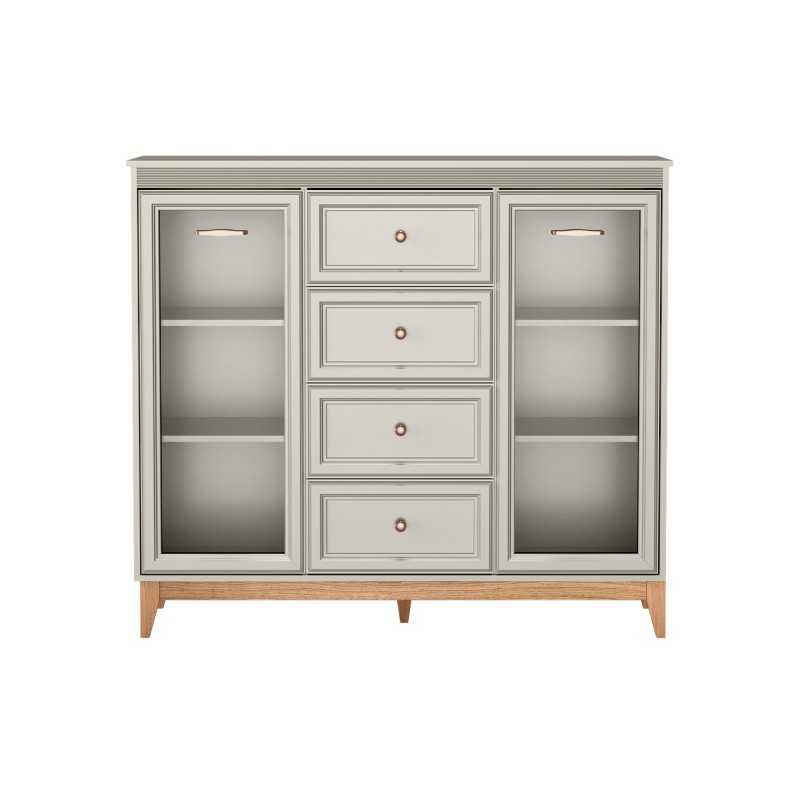 Witryna Charlott z Szufladami – Elegancka i Praktyczna