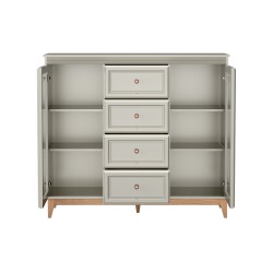 Witryna Charlott z Szufladami – Elegancka i Praktyczna