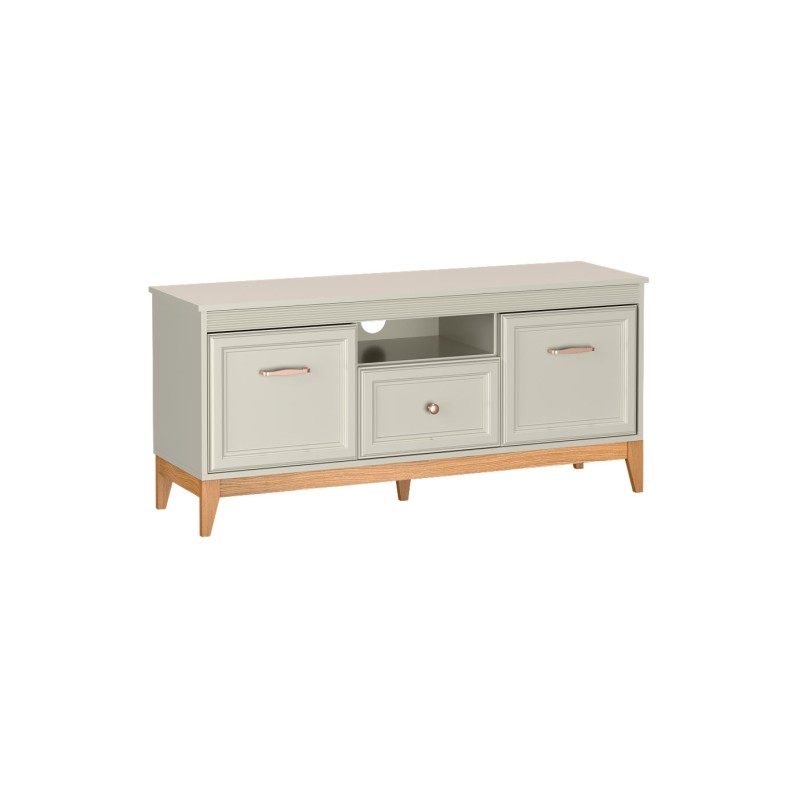 Szafka RTV Charlott 135 cm – Klasyczny Styl i Funkcjonalność