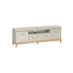 Szafka RTV Charlott 179 cm – Elegancka szafka pod telewizor kaszmir/drewno