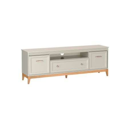 Szafka RTV Charlott 179 cm – Elegancka szafka pod telewizor kaszmir/drewno