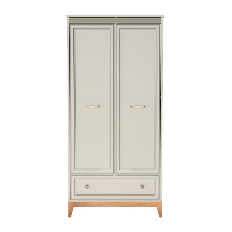 Szafa Charlott  –  szafa z szufladą w kolorze kaszmir