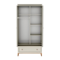 Szafa Charlott  –  szafa z szufladą w kolorze kaszmir