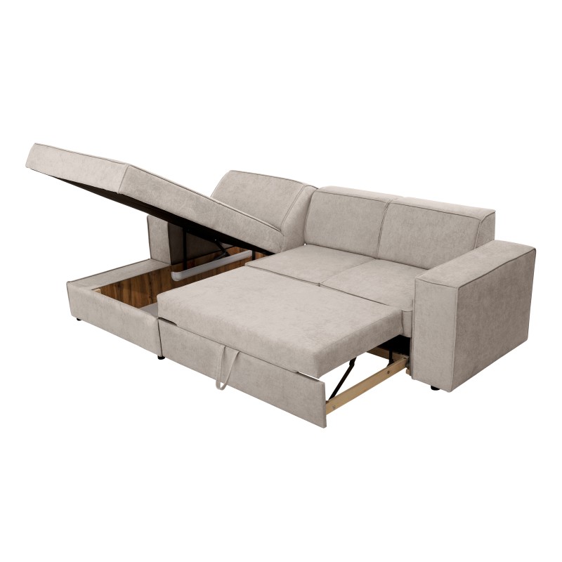 Narożnik z funkcją spania PEDRO – nowoczesny, wygodny, praktyczny